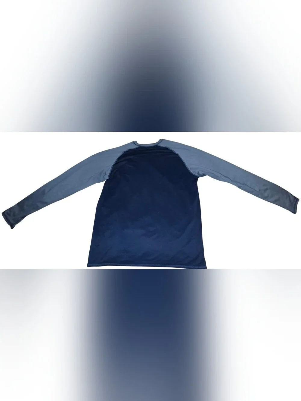Nike Long Sleeve Performance Top - Navy & Gray